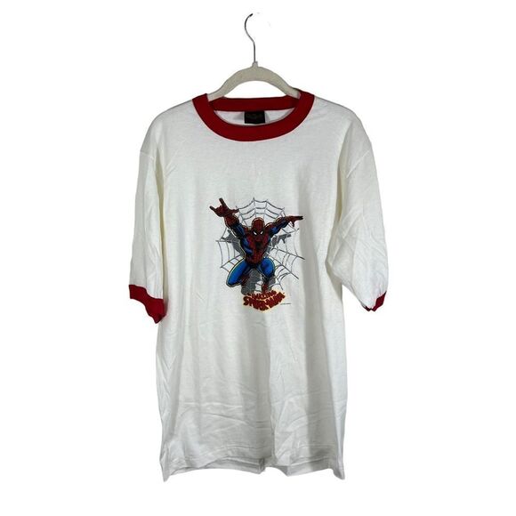 Vintage 2001 Men’s Spider-Man T Shirt - Picture 1 of 6